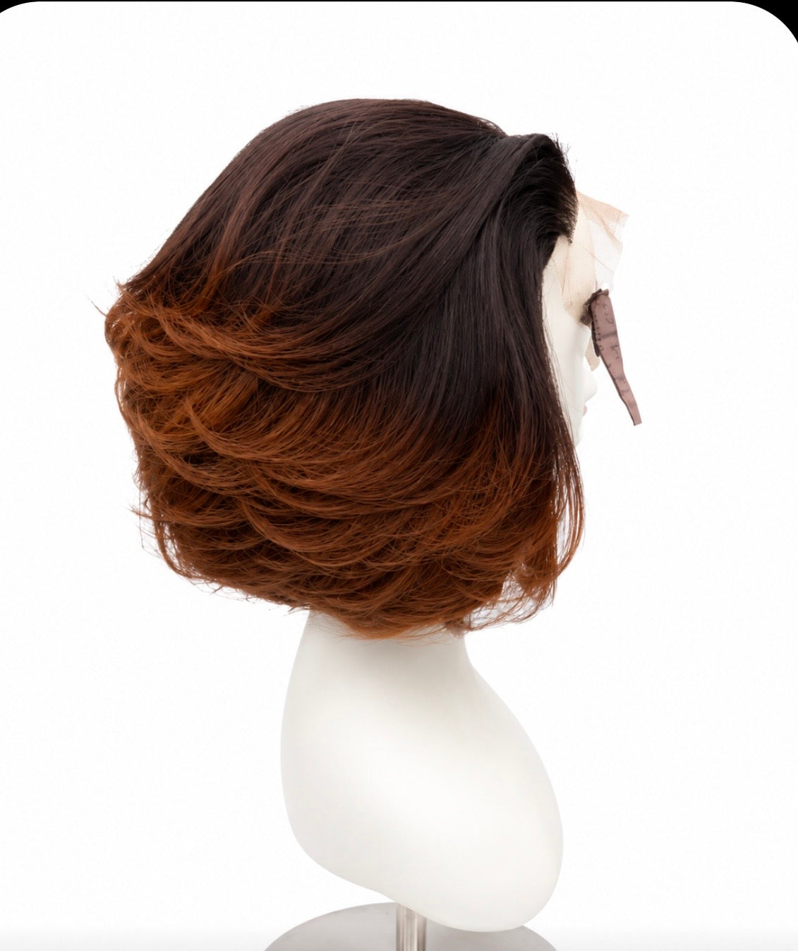 Layered bob wig different color