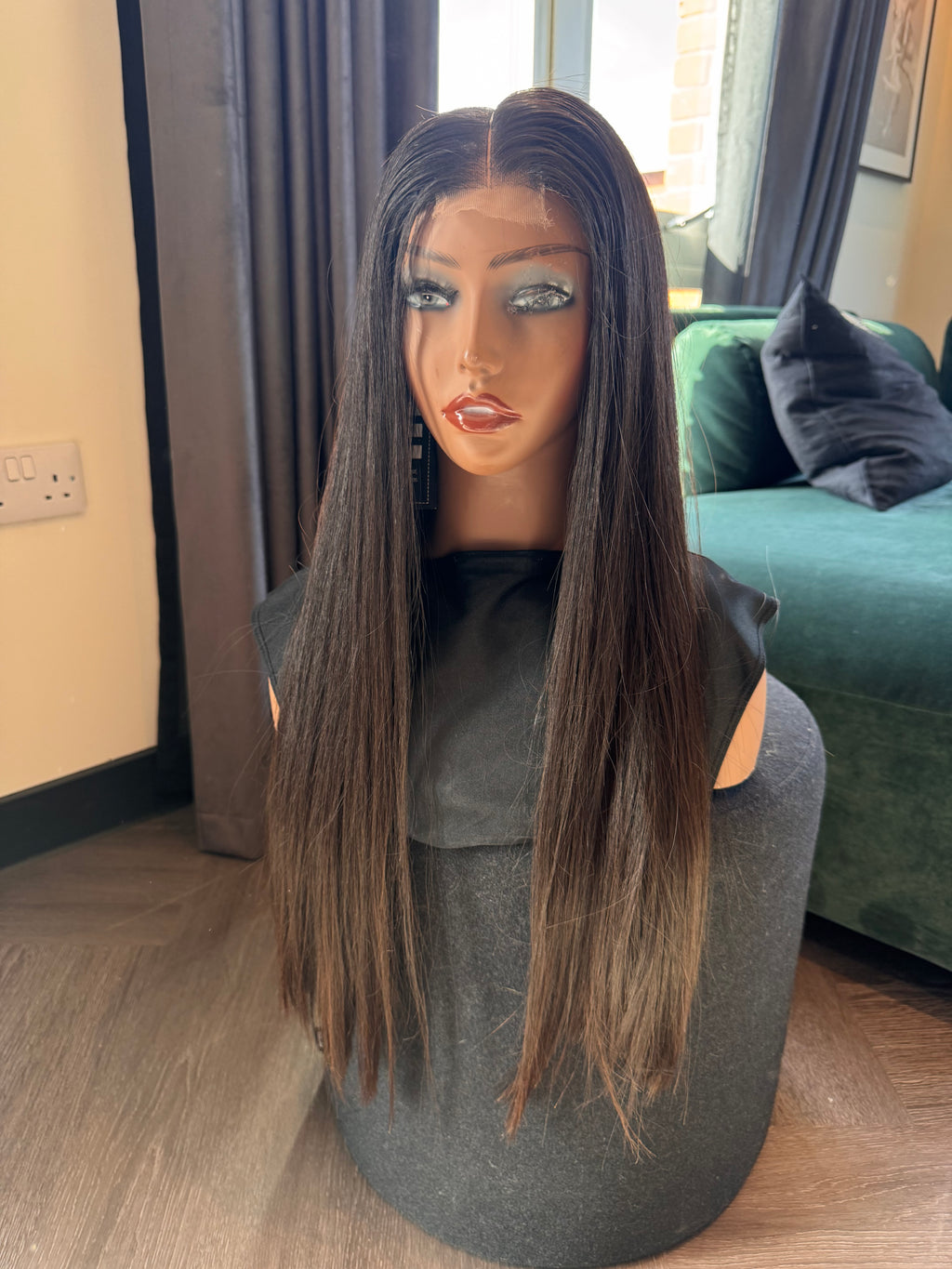 26 inches straight