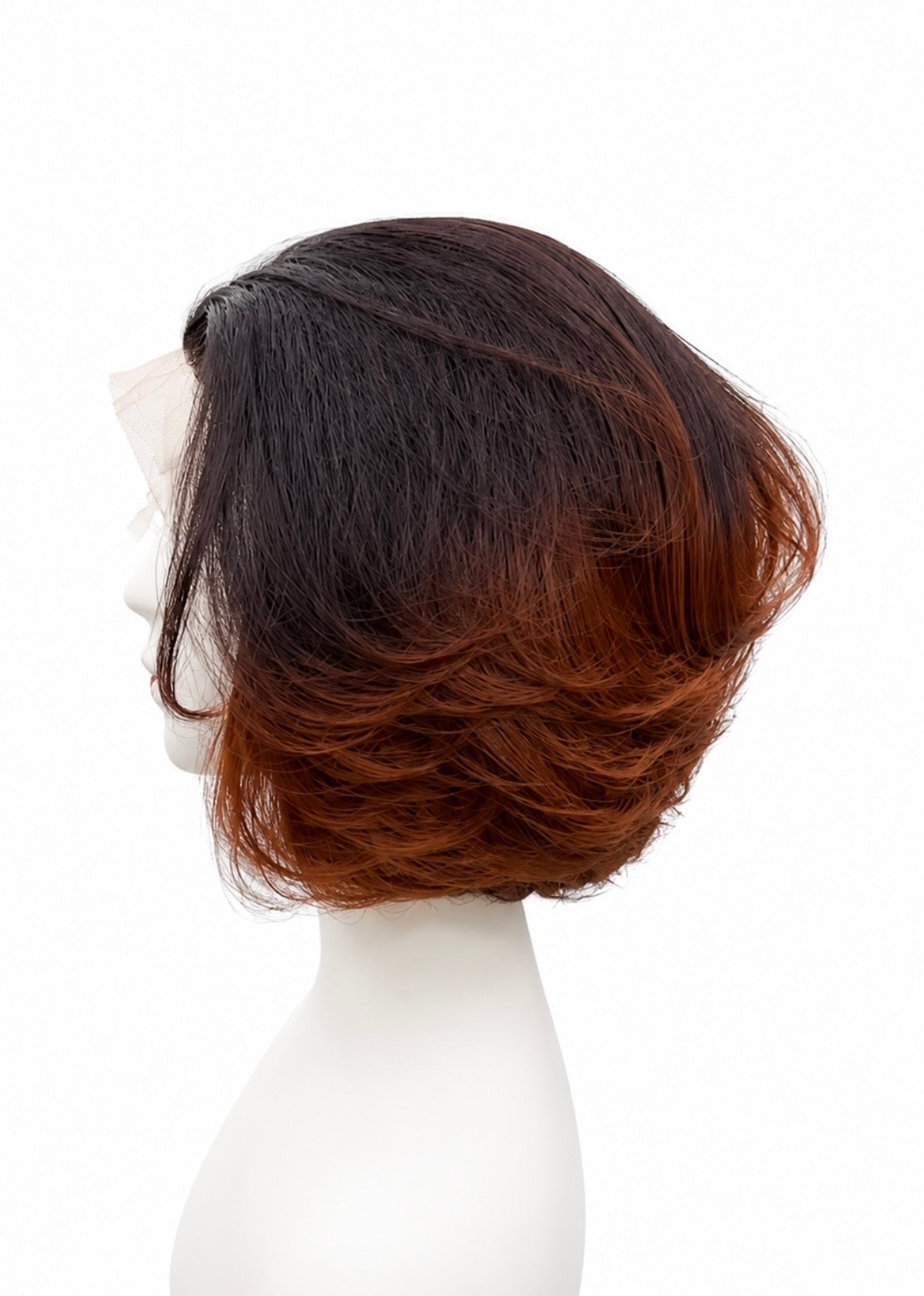 Layered bob wig different color