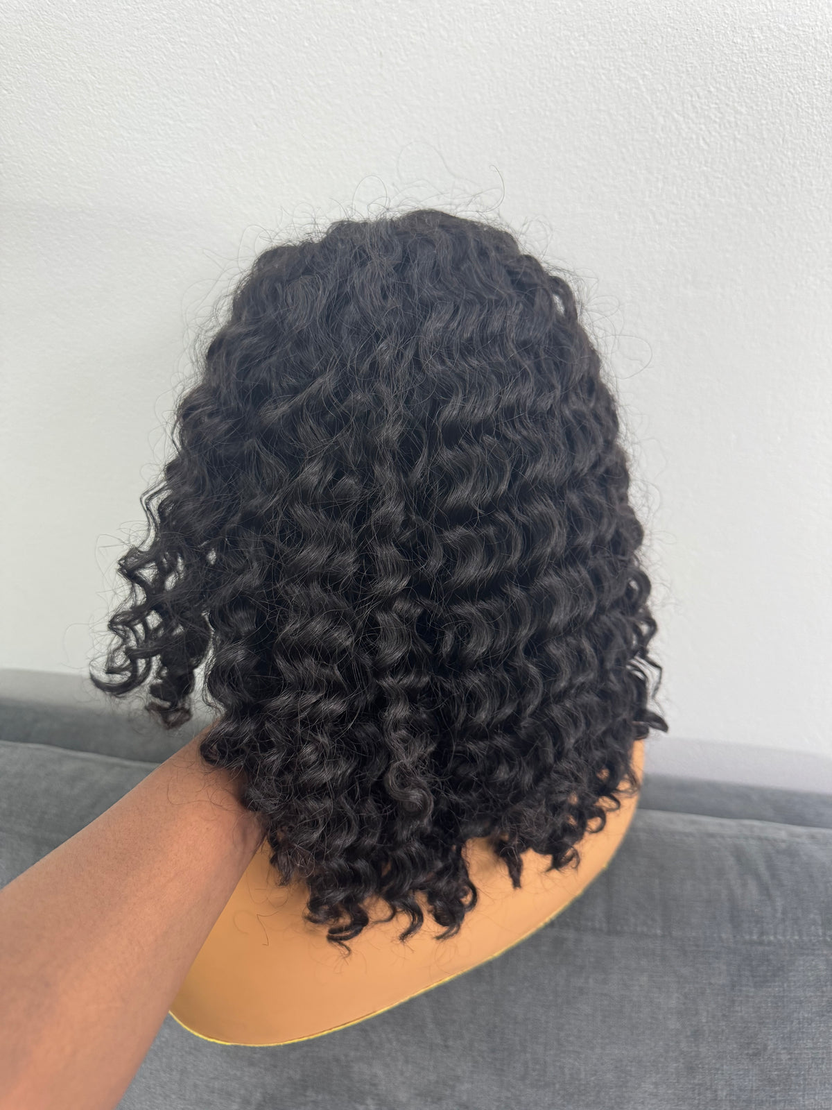 Short curly