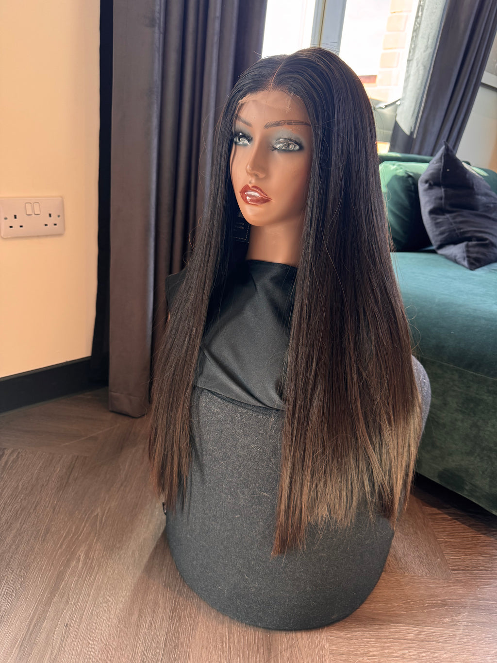 26 inches straight