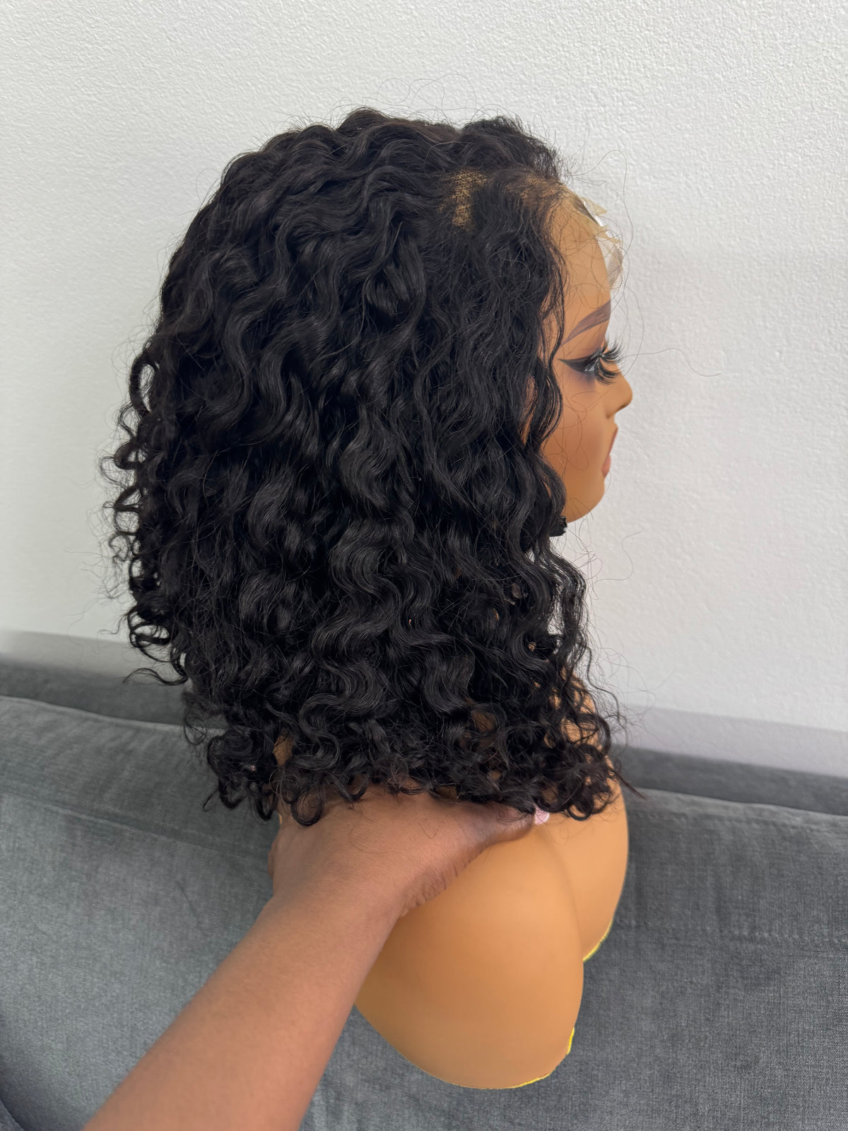 Short curly