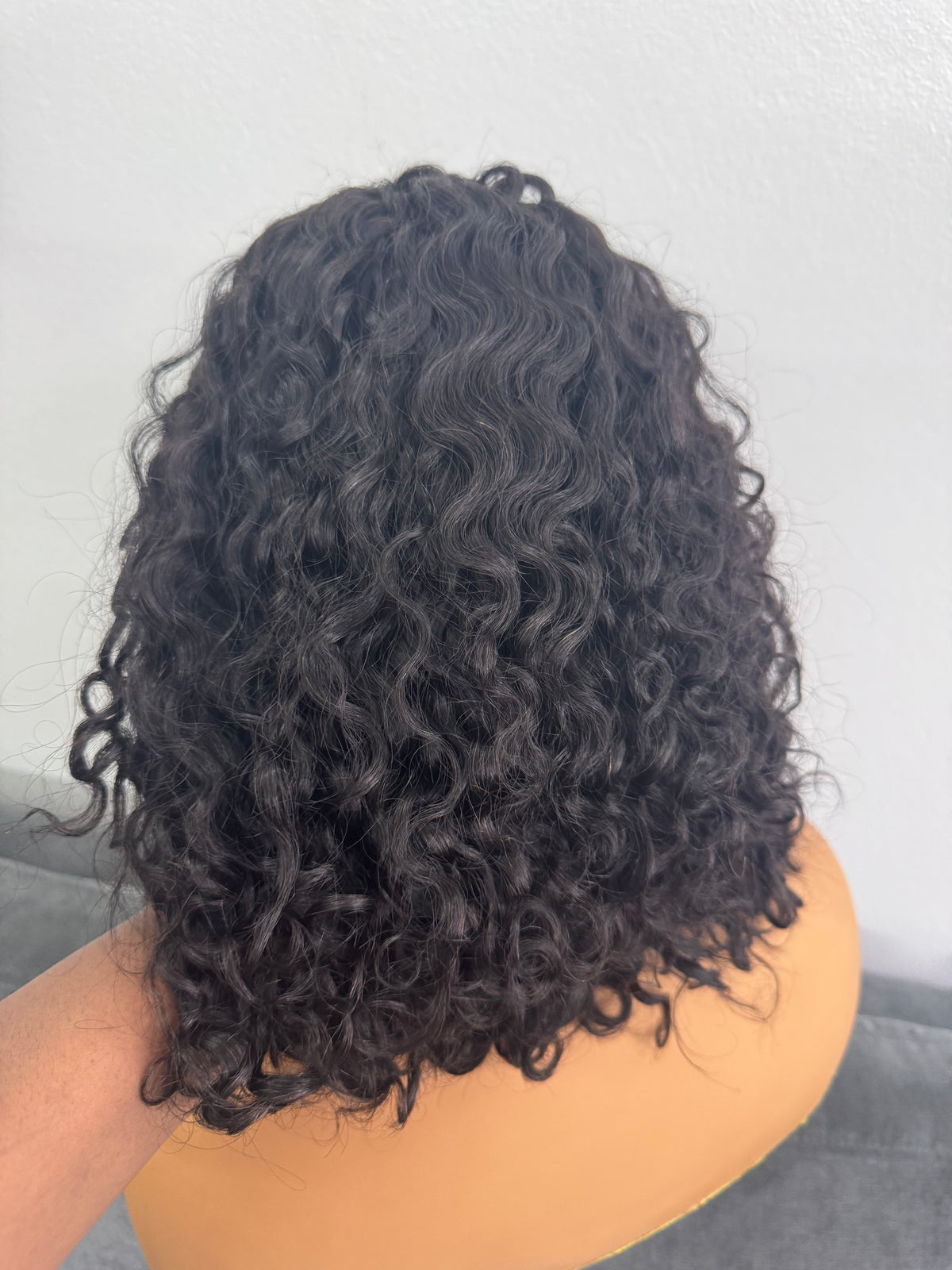 Short curly