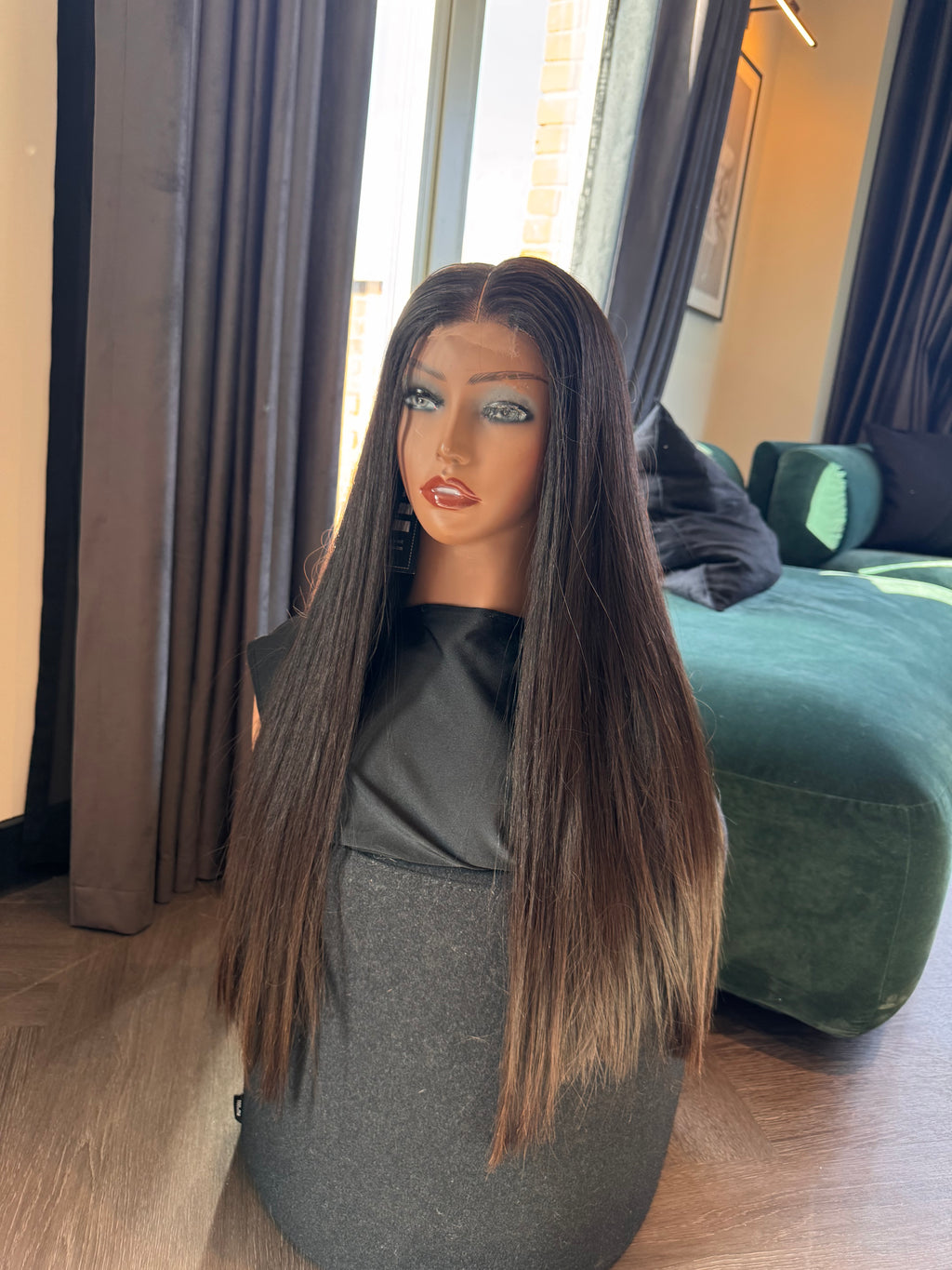 26 inches straight