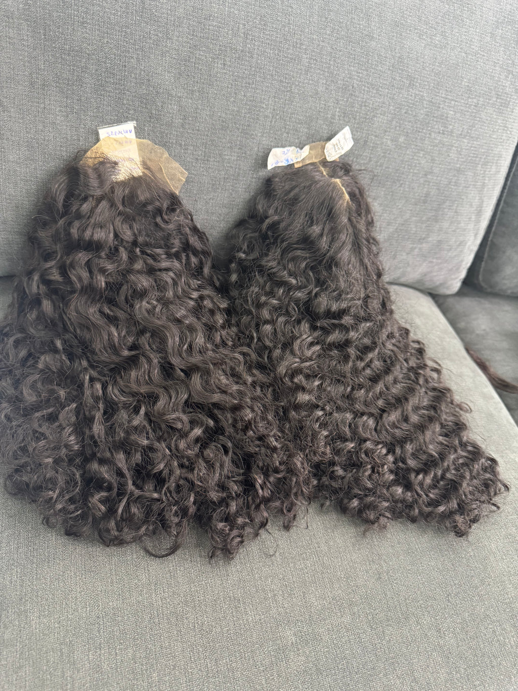Short curly
