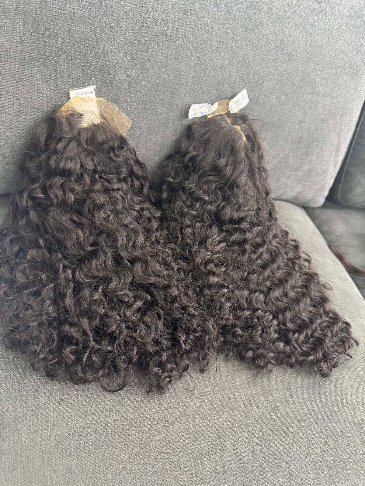 Short curly