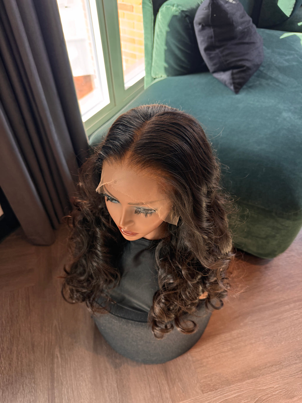 18 inches bouncy frontal