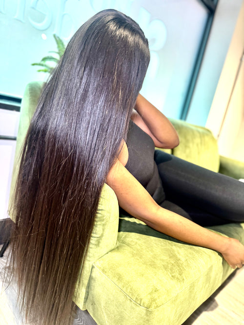 32 inches straight closure